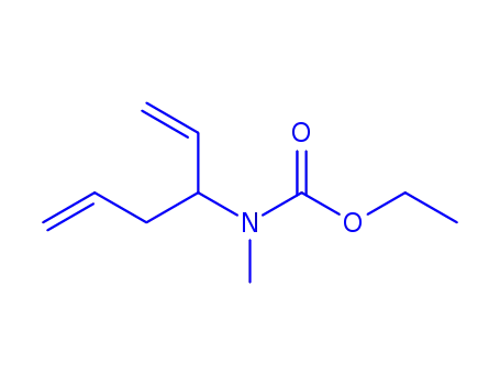 카르밤산, (1-에테닐-3-부테닐)메틸-, 에틸 에스테르(9CI)