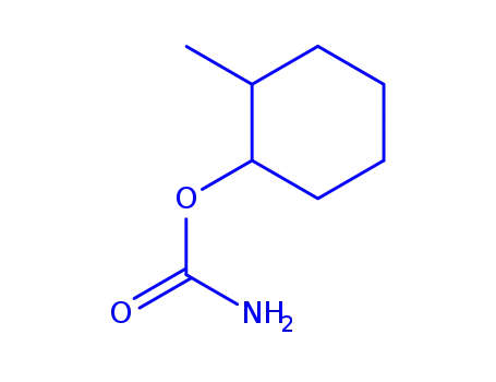 Molecular Structure of 203629-18-9 (Cyclohexanol,2-methyl-,carbamate(9CI))