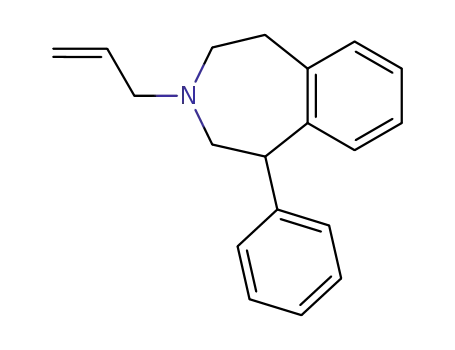 Molecular Structure of 20361-31-3 (1-N-ALLYL-3-PHENYL-2,3,4,5-TERAHYDRO-BENZO(D)AZEPINE)