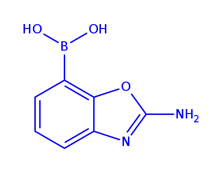 2-aminobenzo[d]oxazol-7-ylboronic acid