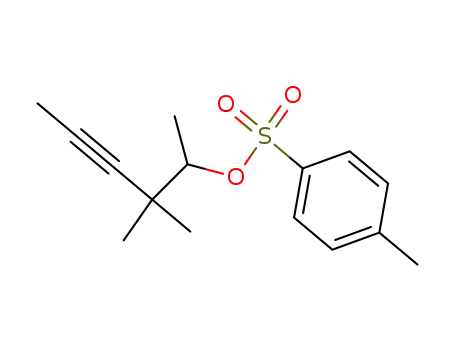 4,4-dimethyl-5-(toluene-4-sulfonyloxy)-hex-2-yne