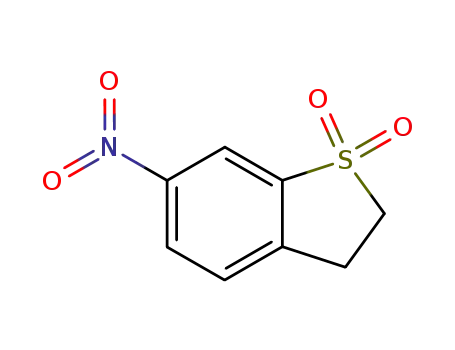 6-nitro-2,3-dihydro-benzo[<i>b</i>]thiophene-1,1-dioxide