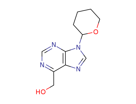 9-(TETRAHYDRO-2H-PYRAN-2-YL)-9H-PURINE-6-METHANOL