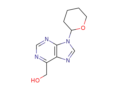 (9-(Tetrahydro-2H-pyran-2-yl)-9H-purin-6-yl)methanol