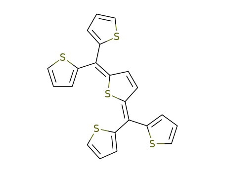 2,5-bis(di-2-thienylmethylene)-2,5-dihydrothiophene