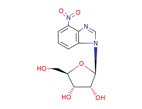 9-(1'-β-D-ribofuranosyl)-6-nitro-1,3-dideazaadenine
