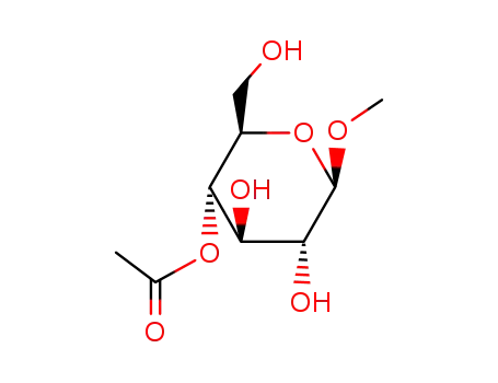 4-O-acetyl-methyl β-D-glucopyranoside