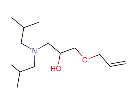 2-Propanol,1-[bis(2-methylpropyl)amino]-3-(2-propen-1-yloxy)- cas  20734-38-7