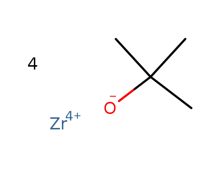 Molecular Structure of 2081-12-1 (ZIRCONIUM(IV) TERT-BUTOXIDE)
