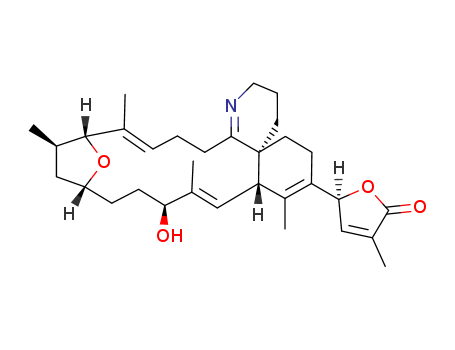 2(5H)-Furanone,3-methyl-5-[(7E,9R,10R,12R,15S,16E,17aS,21aR)-2,3,5,6,9,10,11,12,13,14,15,17a,20,21-tetradecahydro-15-hydroxy-8,10,16,18-tetramethyl-9,12-epoxy-1H-benzo[2,3]cyclohexadeca[1,2-b]pyridin-