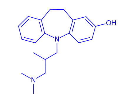 Molecular Structure of 2064-15-5 (2-Hydroxy Trimipramine)
