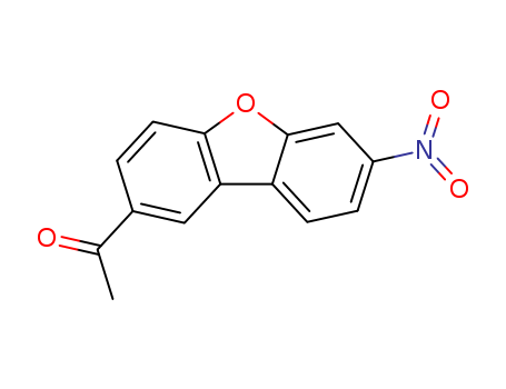 1-(7-nitro-2-dibenzofuranyl)ethanone