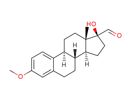 (8R,9S,13S,14S,17S)-17-Hydroxy-3-methoxy-13-methyl-7,8,9,11,12,13,14,15,16,17-decahydro-6H-cyclopenta[a]phenanthrene-17-carbaldehyde