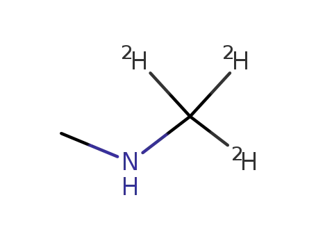 Molecular Structure of 20786-94-1 (DIMETHYL-1,1,1-D3-AMINE)