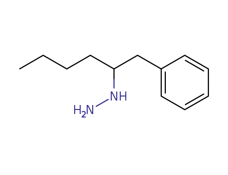 (1-phenylhexan-2-yl)hydrazine