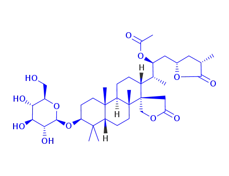 Molecular Structure of 174902-17-1 (hovenidulcioside B2)