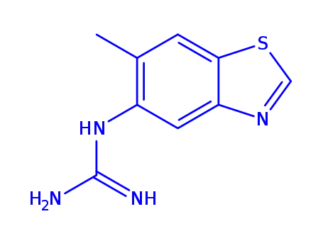 Guanidine, (6-methyl-5-benzothiazolyl)- (9CI)
