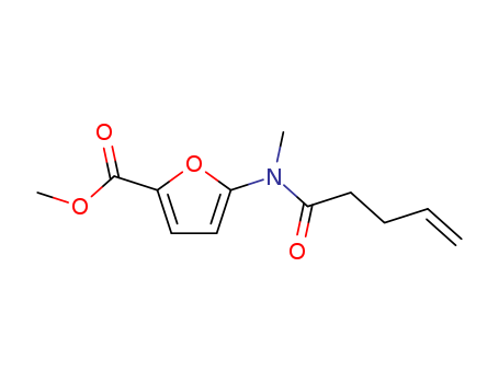 2-FURANCARBOXYLIC ACID 5-[METHYL(1-OXO-4-PENTENYL)AMINO]-,METHYL ESTER