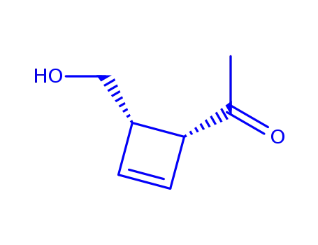 에타논, 1-[4-(히드록시메틸)-2-시클로부텐-1-일]-, cis-(9CI)