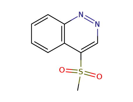 Molecular Structure of 17341-78-5 (4-(methylsulfonyl)cinnoline)