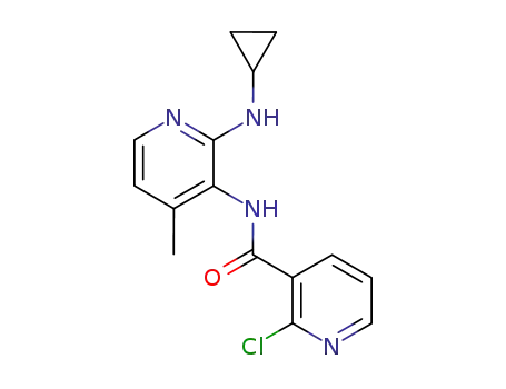 2-Chloro-N-[2-(cyclopropylamino)-4-methyl-3-pyridinyl]-3-pyridinecarboxamide