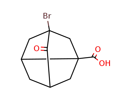 1-bromo-9-oxo-noradamantan-3-carboxylic acid