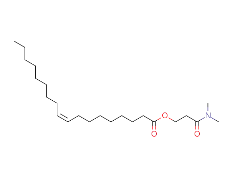 Molecular Structure of 17341-22-9 (3-(dimethylamino)-3-oxopropyl octadec-9-enoate)