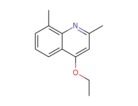 Molecular Structure of 205997-78-0 (Quinoline, 4-ethoxy-2,8-dimethyl- (9CI))
