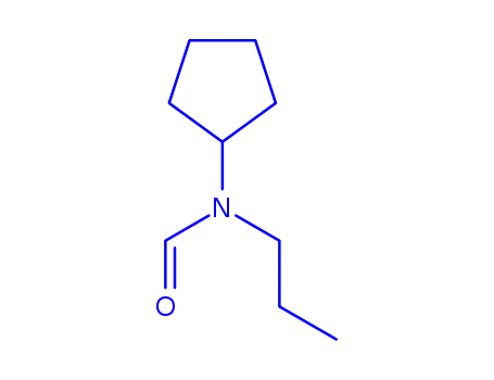 Molecular Structure of 207851-42-1 (Formamide, N-cyclopentyl-N-propyl- (9CI))
