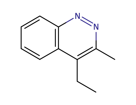 Molecular Structure of 20873-32-9 (4-Ethyl-3-methylcinnoline)