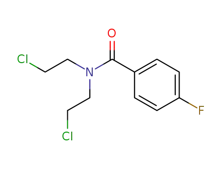 N,N-비스(2-클로로에틸)-4-플루오로-벤즈아미드