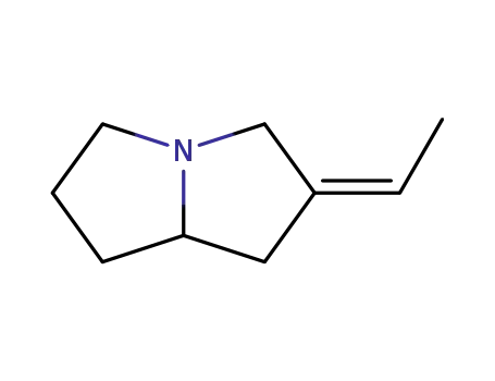 1H- 피 롤리 진, 2- 에틸 리덴 헥사 하이드로-(9CI)