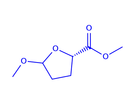 2-Furancarboxylicacid,tetrahydro-5-methoxy-,methylester,(2R-trans)-(9CI)