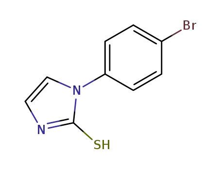 Molecular Structure of 17452-23-2 (1-(4-BROMOPHENYL)IMIDAZOLINE-2-THIONE)