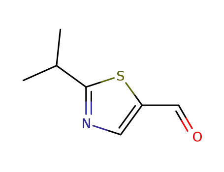 Molecular Structure of 207675-84-1 (5-Thiazolecarboxaldehyde, 2-(1-methylethyl)- (9CI))