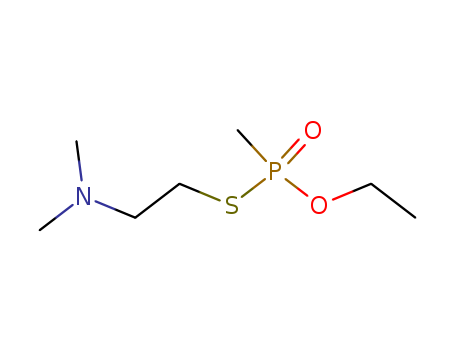 O-ethyl S-(2-dimethylaminoethyl) methylphosphonothioate