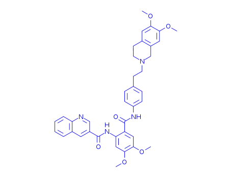 Molecular Structure of 206873-63-4 (Tariquidar)