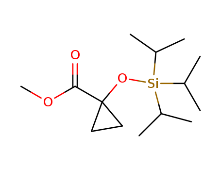 1-(Triisopropylsilyloxy)cyclopropylcarboxylic Acid Methyl Ester