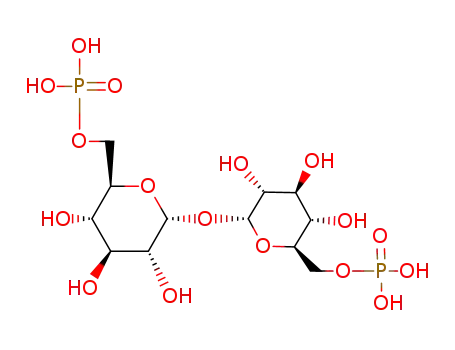 Molecular Structure of 1745-65-9 (alpha,alpha-trehalose 6,6'-diphosphate)