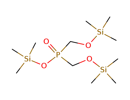 Trimethylsilyl-bis<(trimethylsiloxy)methyl>phosphinat