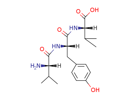 (S)-2-((S)-2-((S)-2-Amino-3-methylbutanamido)-3-(4-hydroxyphenyl)propanamido)-3-methylbutanoic acid