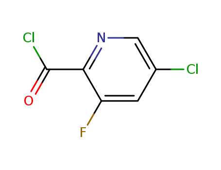 2-PYRIDINECARBONYL CHLORIDE,5-CHLORO-3-FLUORO-