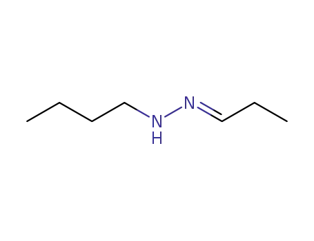 Molecular Structure of 20607-75-4 (Propanal,butylhydrazone)