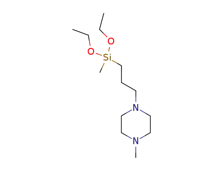 피페라진, 1-(3-(디에톡시메틸실릴)프로필)-4-메틸-