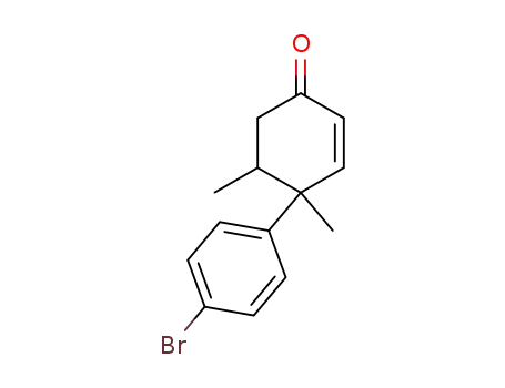 4-(p-브로모페닐)-4,5-디메틸-2-시클로헥센-1-온