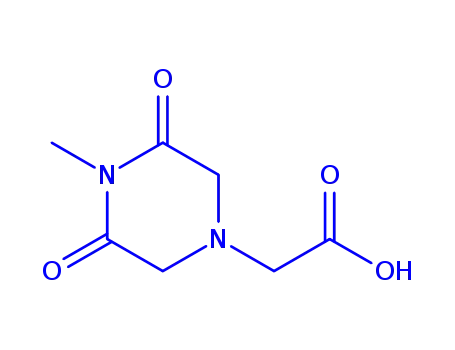 1-피페라진아세트산,4-메틸-3,5-디옥소-(9CI)