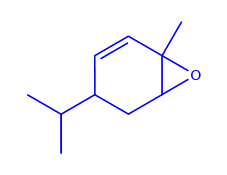 Molecular Structure of 206762-63-2 (7-Oxabicyclo[4.1.0]hept-2-ene,1-methyl-4-(1-methylethyl)-,(1R,4R,6S)-rel-(9CI))
