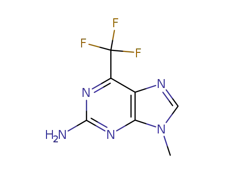 9-메틸-6-(트리플루오로메틸)-9H-퓨린-2-아민