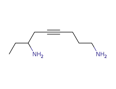 Molecular Structure of 207980-97-0 (4-Nonyne-1,7-diamine)