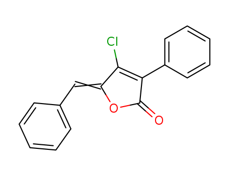 2(5H)-Furanone,4-chloro-3-phenyl-5-(phenylmethylene)- cas  20809-64-7